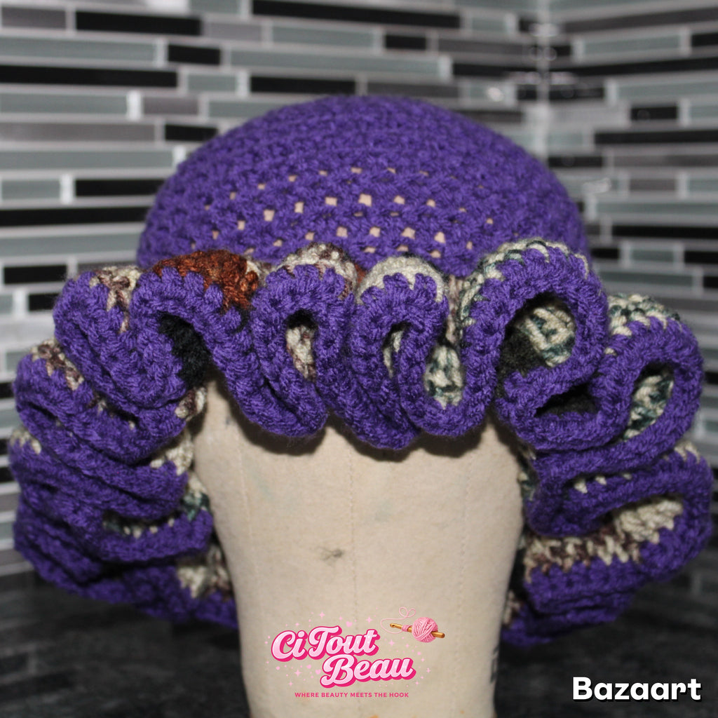 "Go Girl" Ruffle Hat