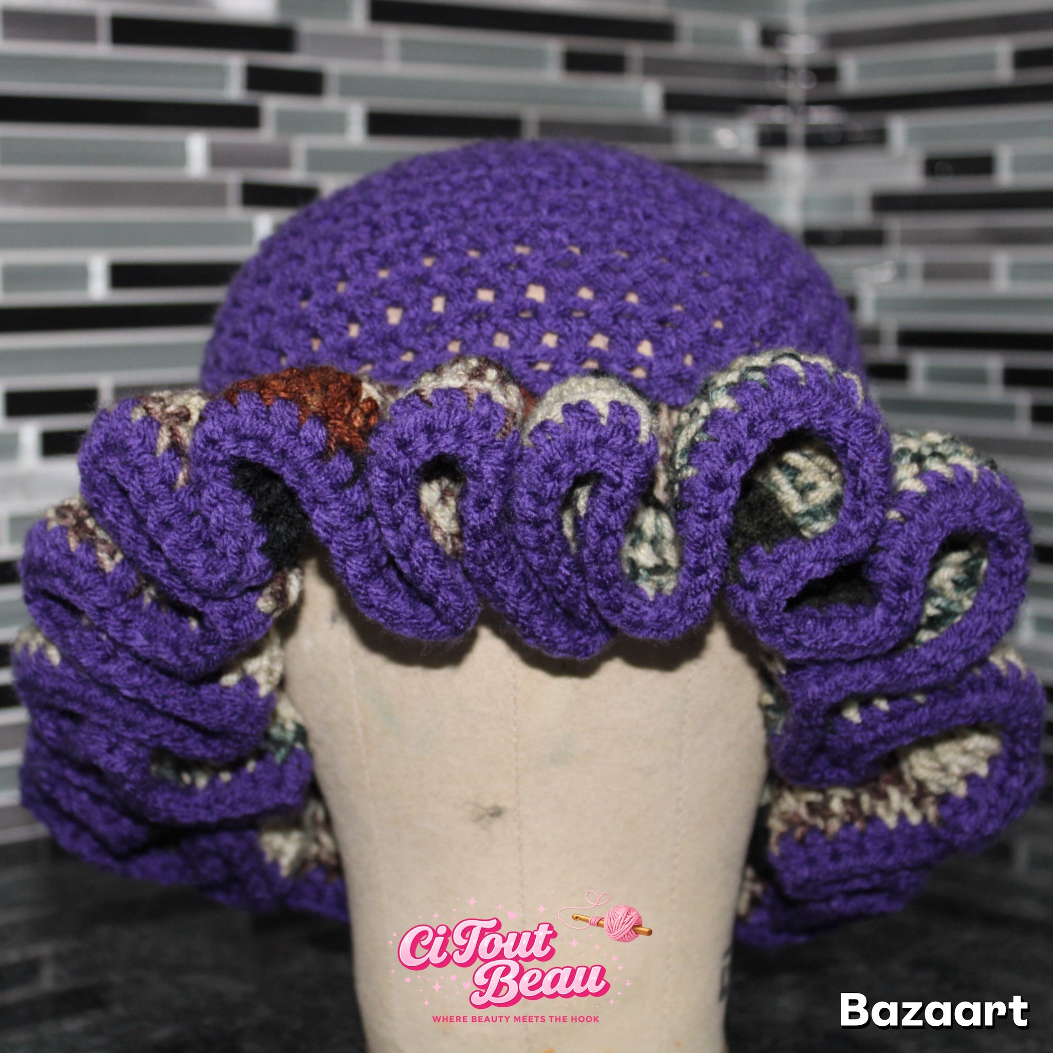 "Go Girl" Ruffle Hat