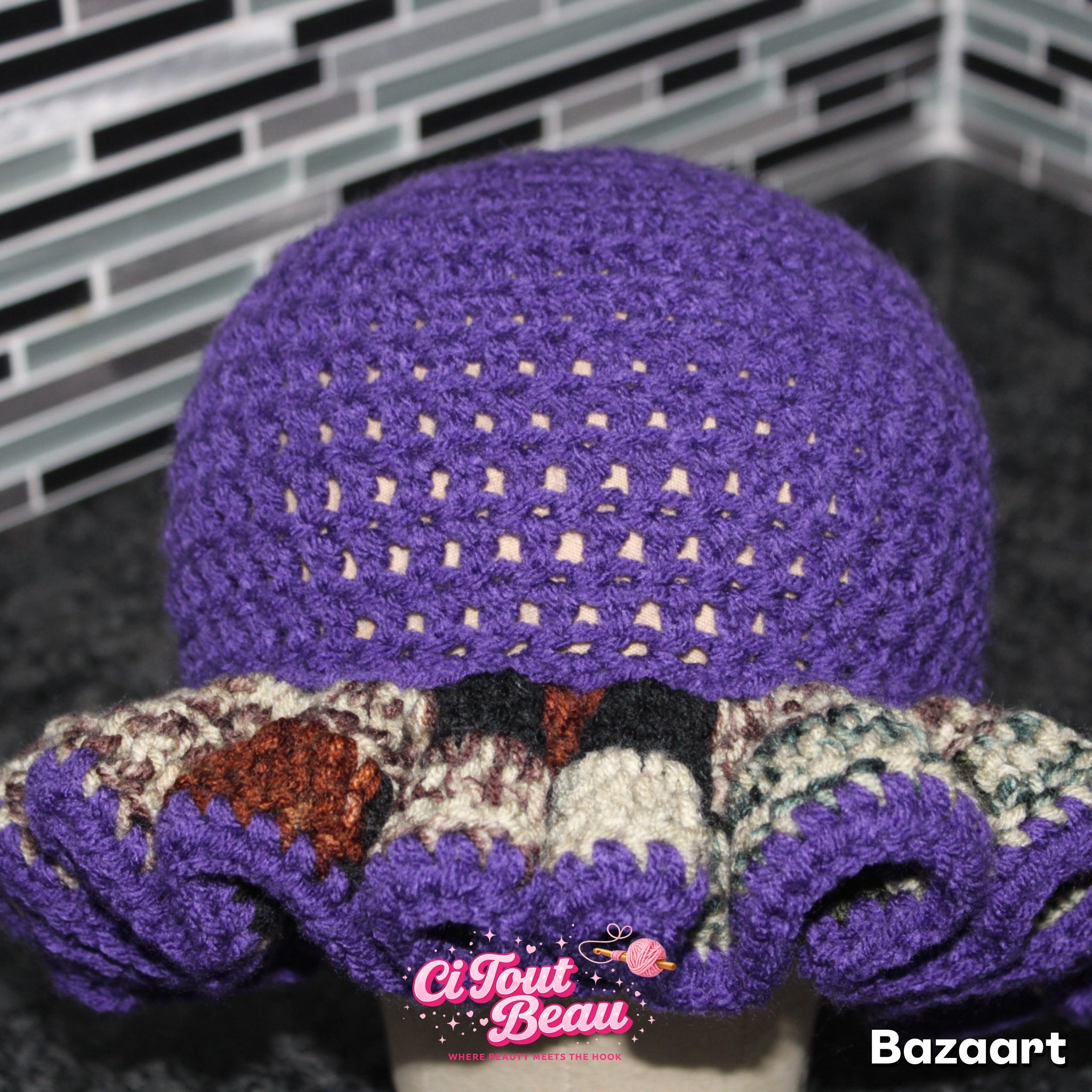"Go Girl" Ruffle Hat