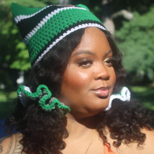 Eagles Inspired Hair Scrunchie